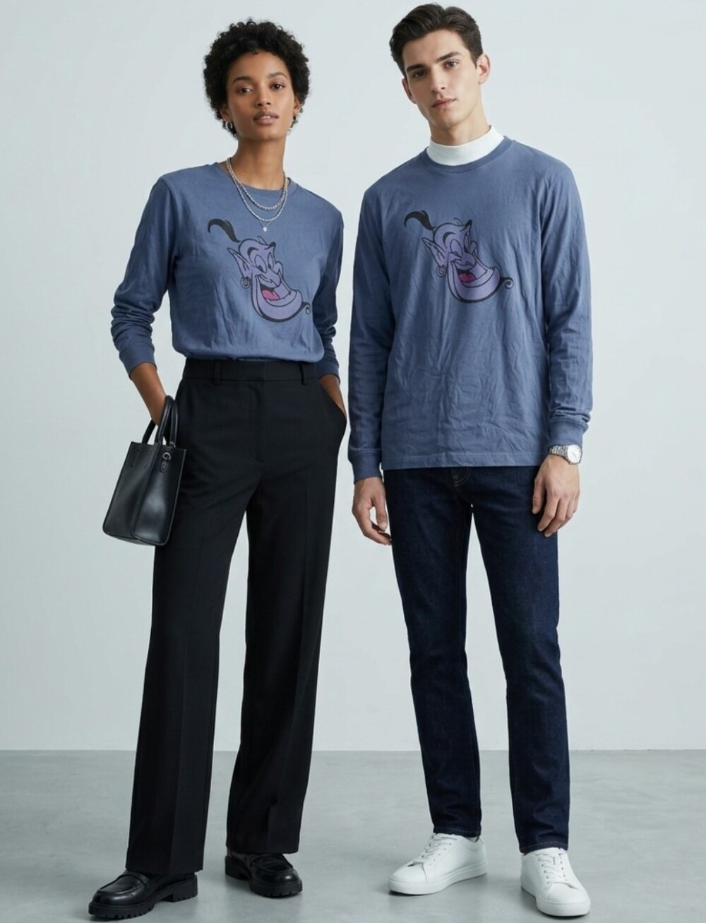 George Men's Crew Neck Tee - Charcoal Gray